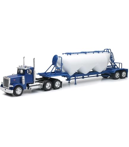 Amazon.com: ERTL 1/32 Big Roads Peterbilt 579 with Lowboy Trailer